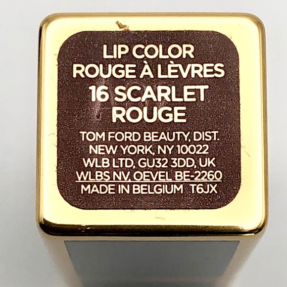 Tom Ford Scarlet Lip Color Lipstick NEW BOX - Picture 5 of 5